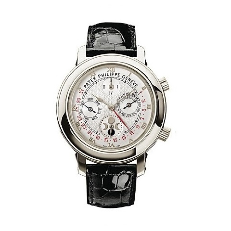百达翡丽Patek Philippe-Sky Moon Tourbillon Ref. 5002P 机械男表